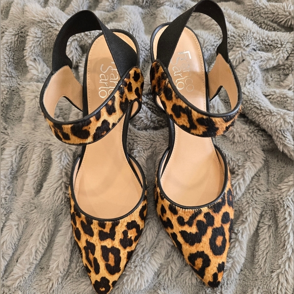 Leopard Print Women's Heels - Picture 6 of 6